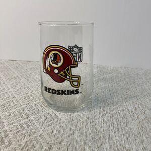 Washington Redskins Tumbler Drinking Glass NFL Football Vintage Collectors Cup